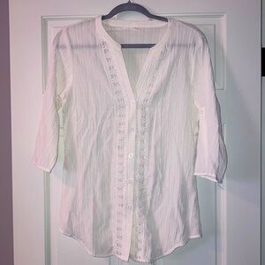Free People Button Down